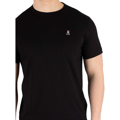 Playera Psycho Bunny Basica Original Negro