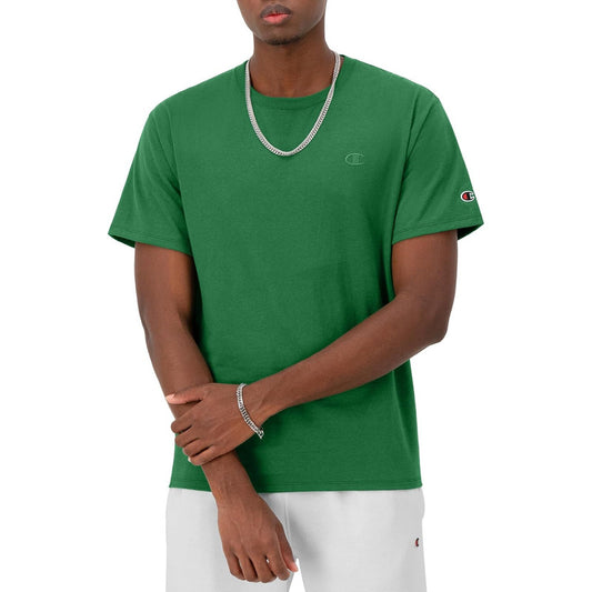 Playera Champion Uso Diario Casual Verde Hombre T0223x