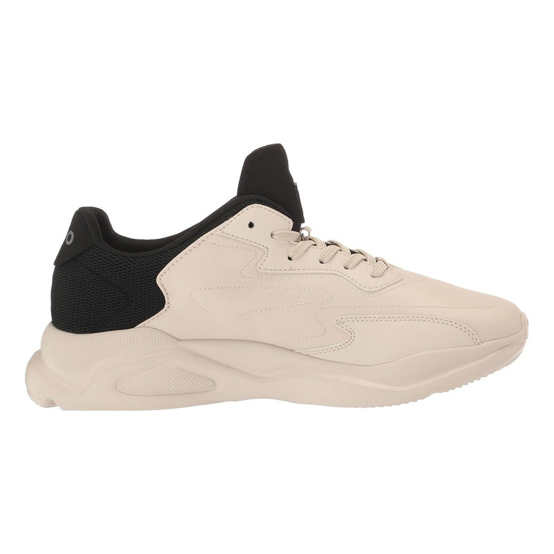 Tenis Hugo Men's Leon Nylon Mix Running Light Silver  B0ck56