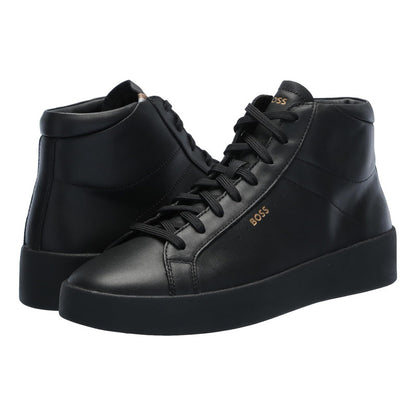 Tenis Boss Men's Belwar Smooth Leather High Top Sneaker B0cp9xkdg7
