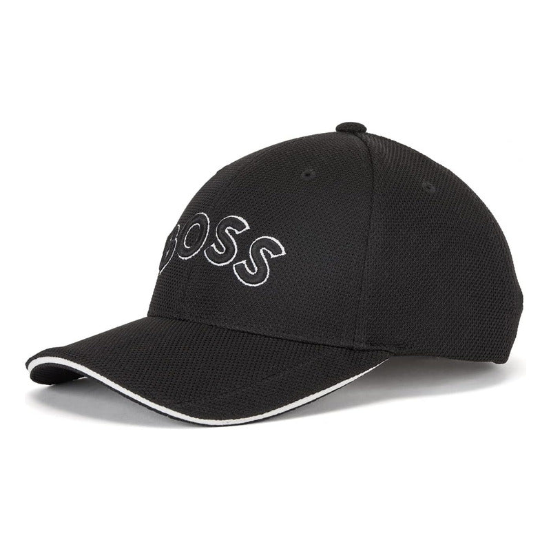 Gorra Boss De Hombre Con Logo Bordado Negra B09wprpb2t