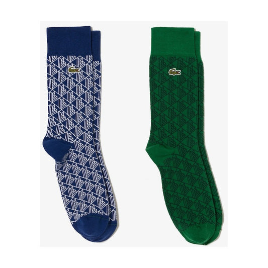 Calcetines Lacoste Paquete De 2 Monograma Roquette Ra1711-51