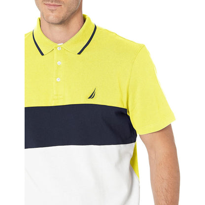 Camisa Nautica Polo Amarillo Casual Algodon Hombre K84806