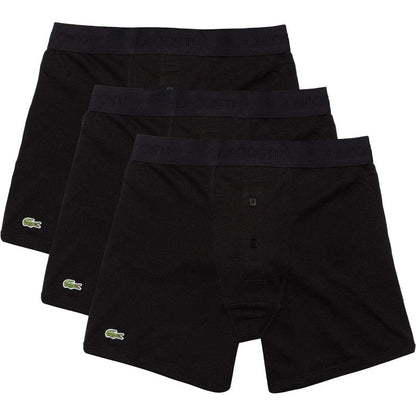 Boxer Lacoste Essentials  Paq 3 Negro Caballero 6h3405-51