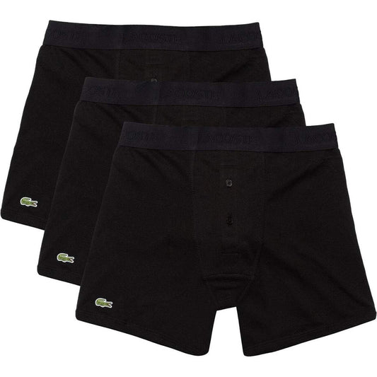 Boxer Lacoste Essentials  Paq 3 Negro Caballero 6h3405-51