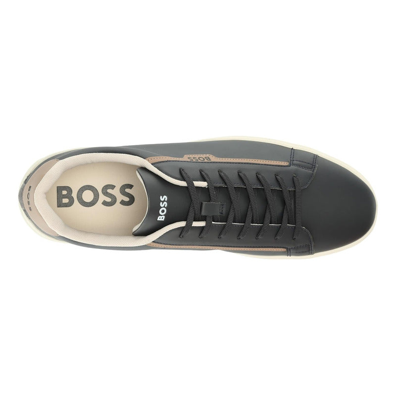 Boss Tenis Cupsole Fashion Para Hombre Negro/c  Md 5050286