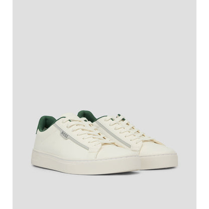 Tenis Boss Rhys Cupsole Blanco Verde Hombre