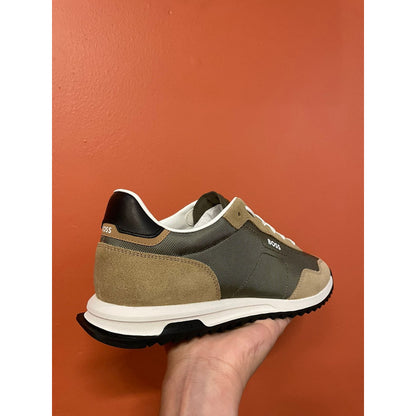 Tenis Boss Men's Zayn Low Profile Suede Leather Two B09tlp4r