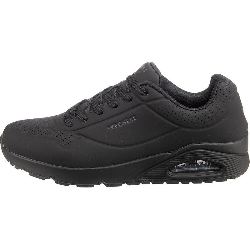 Tenis Skechers Uno Stand On Air Deportivo Negro B082yvtxmh