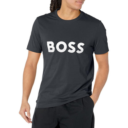 Playera Boss Men's Big Logo Casual Negro