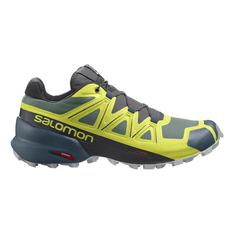 Tenis Salomon Speedcross 5 De Montaña Hombre Verde L4068400