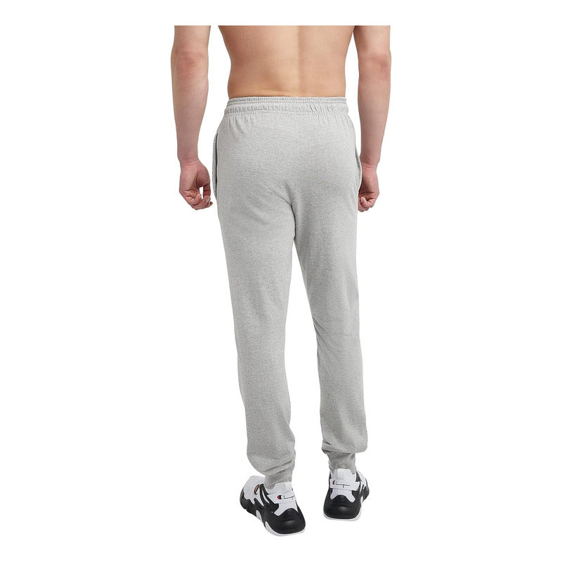 Champion Pants Gris Jogger Pantalones Para Correr Hombre