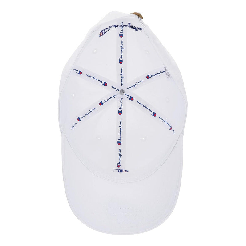 Gorra Champion Blanco Logo Discreto Central Ajustable Urban