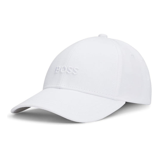 Gorra Boss Men's Bold Center Blank White  Hombre B0ck569nd