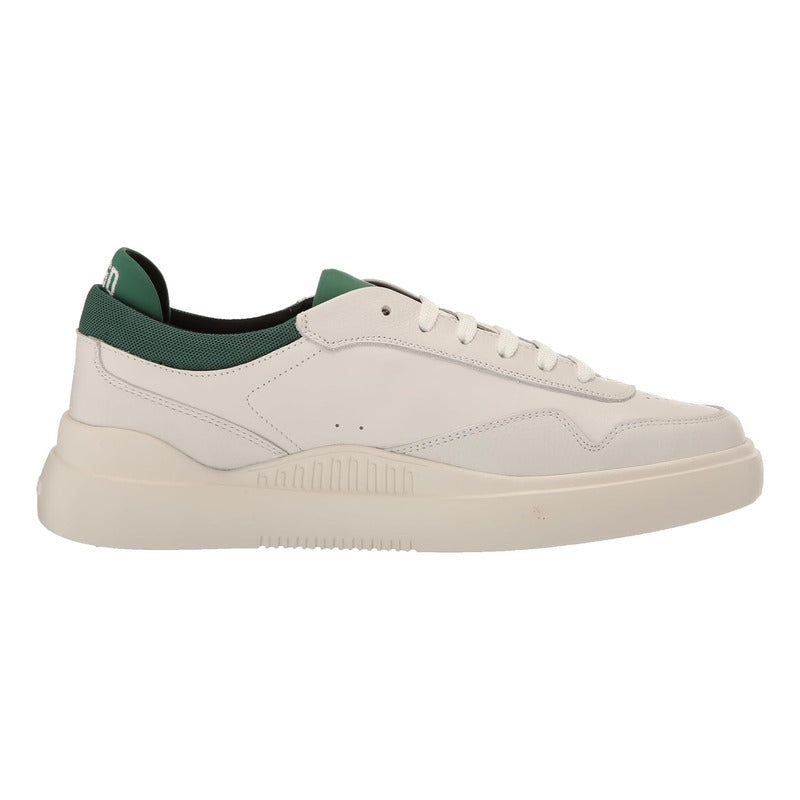 Tenis Hugo Men's  Blake Cupsole Natural/green Casual B0c522kkdn