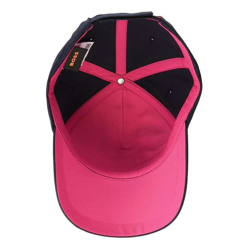 Gorra Hugo Boss Con Logotipo Central De Sarga Azul B0ck51z12