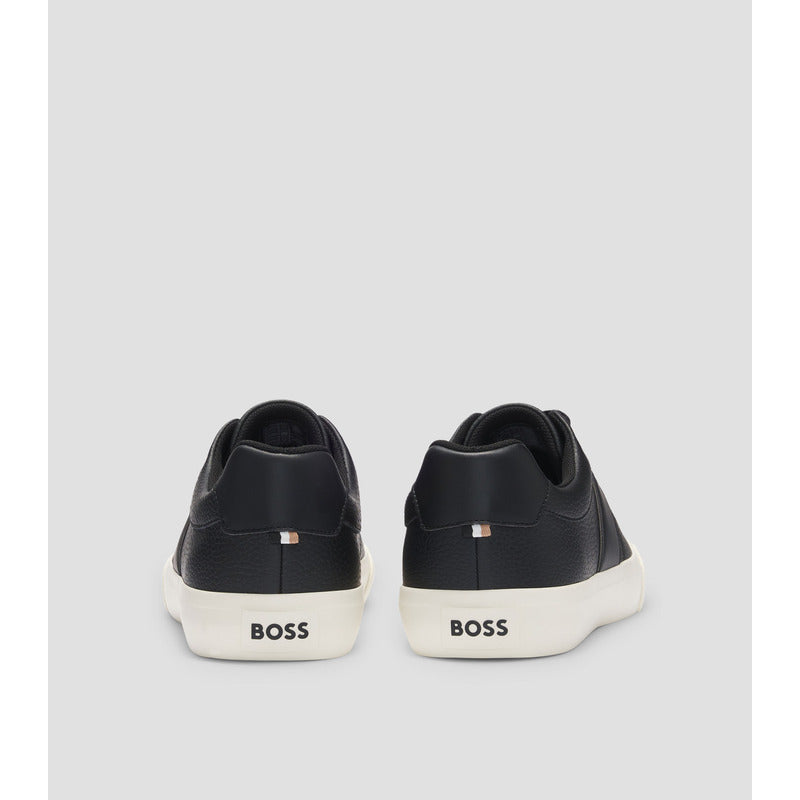 Tenis Boss Rhys Cupsole Negro Blanco Hombre 505228 33