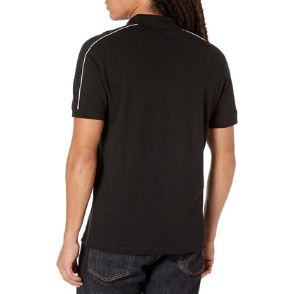 Camisa Armani Exchange Polo Con Logo Negro 6hzfabzju3z1463