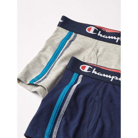Boxer Champion Paq 4 Tipo Calzones Elásticos Comfort Juvenil