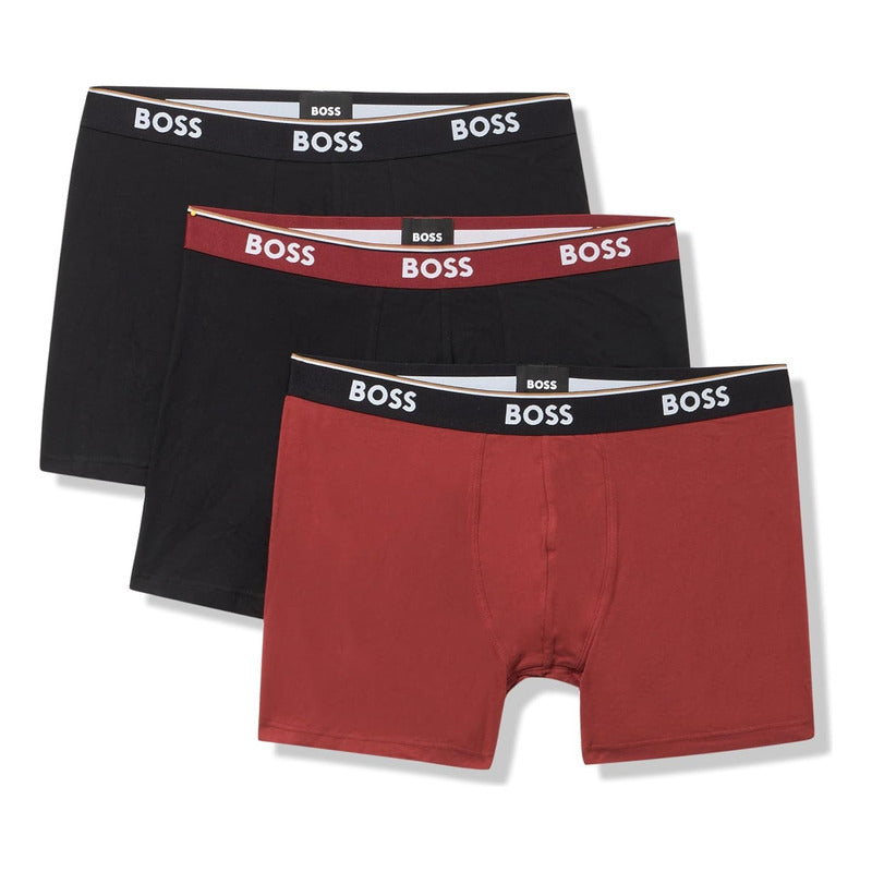 Boxer Hugo Boss Men's Power 3-pack Bold  B0cks7k556