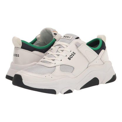 Tenis Boss  Men's Running Style Soft Blanco B0ctxph75k