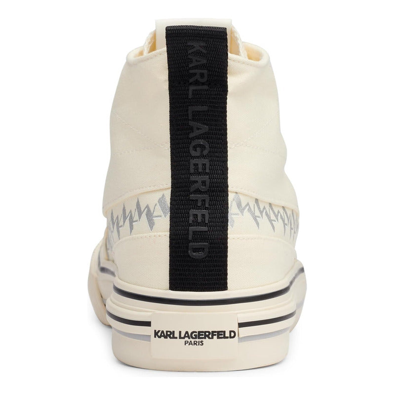 Tenis Karl Lagerfeld Paris Men's Cottom Canvas  Band B0cqtr