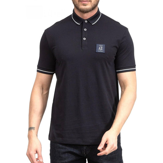 Camisa Ax Armani Exchange Casual /regular Negro Mod 4z1100