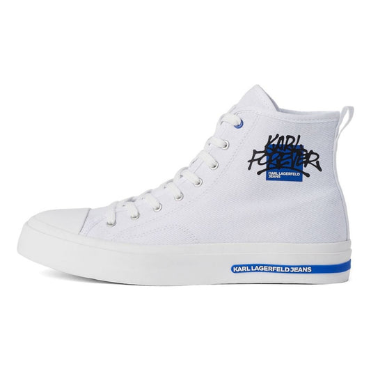 Tenis Karl Lagerfeld Altos Casual Blanco Lona Klj60952100