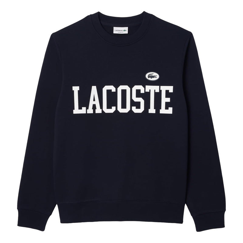 Sudadera Lacoste Azul Marino Algodón Premium Sh7420