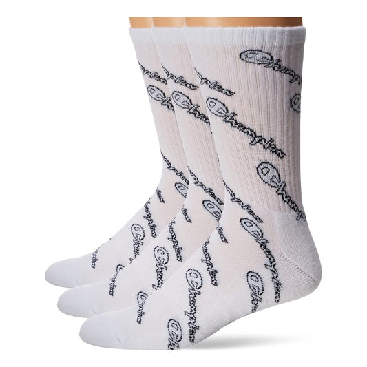 Calcetines Champion Calcetines , Paquete De 3 Blancos Ch1603