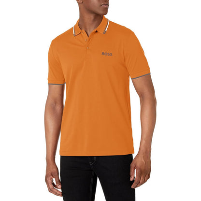 Camisa Hugo Boss Polo Casual Paddy Pro Hombre Miel Str73n