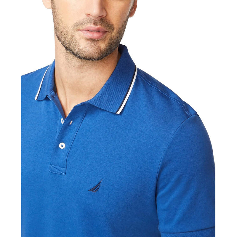 Camisa Nautica Polo Clásico Casual Hombre Rey Algodon  K7385