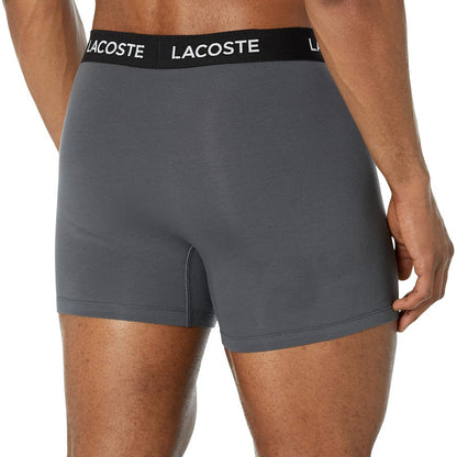 Boxer  Lacoste Paq 5 Font Algodon Caballero  6h6521-51xb4
