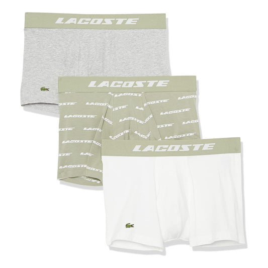 Boxer Lacoste Paquete De 3 Calzoncillos Khaki/5h5914-51gc9