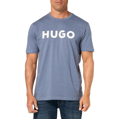 Playera Hugo Boss Casual Caballero Amalfi Blue Mod B0cw35d5m