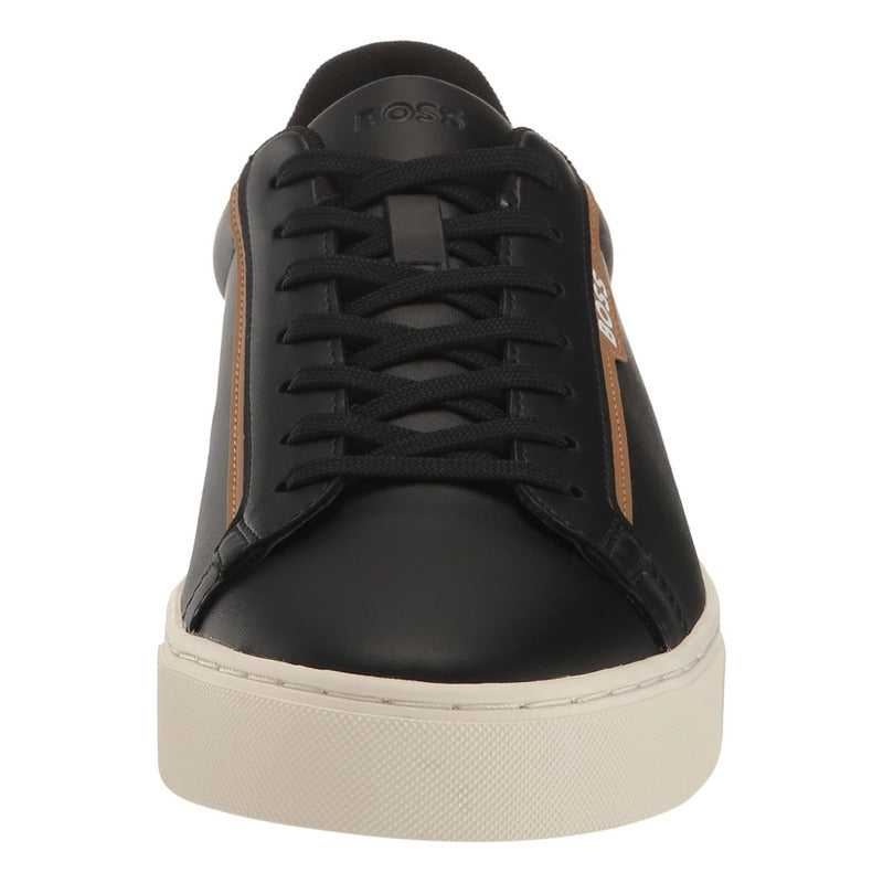 Boss Tenis Cupsole Fashion Para Hombre Negro  Md50502