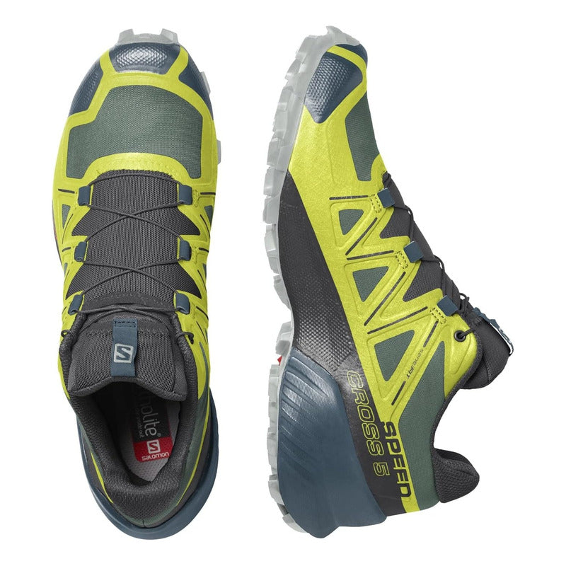 Tenis Salomon Speedcross 5 De Montaña Hombre Verde L4068400
