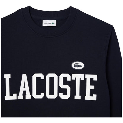 Sudadera Lacoste Azul Marino Algodón Premium Sh7420