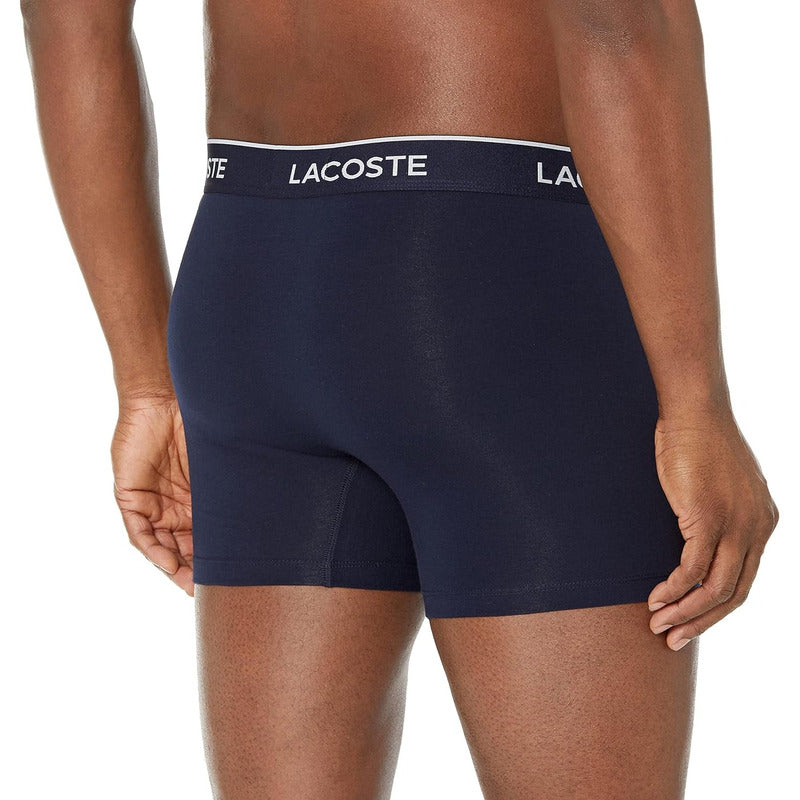 Bóxer Paq De 3 Parma/azul Marino-plata Caballero Mod6h342051