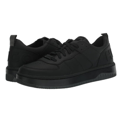 Tenis Hugo  Deportivas Kilian Hombre Negro Tonal Mod 50217