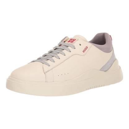 Tenis Hugo Men's Cupsole Leather Lace Up Flat  B0blb41rqx