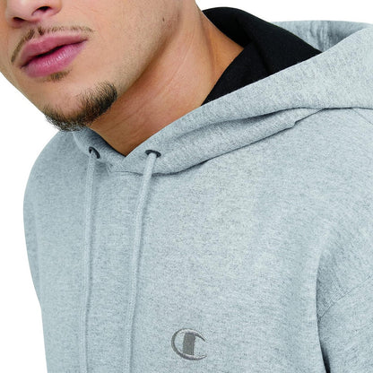 Sudadera Champions Con Gorro Gris Claro Original Importada