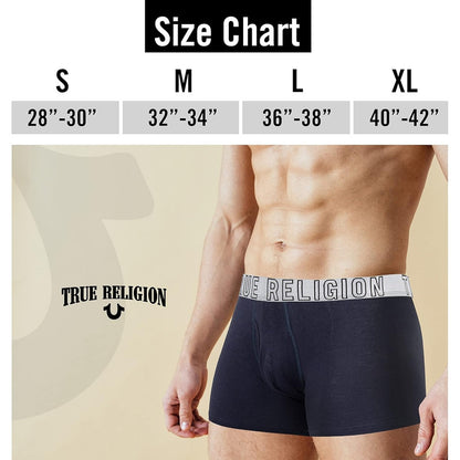 Boxer True Religion De Algodón Pack 6 Azul/negro 0b45tsqgs