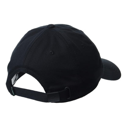Gorra Lacoste De Sarga De Algodón Negro Casual Mod Rk0491-51