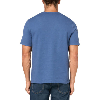 Playera Hugo Boss Waffle Contrast Logo Bijou Blu B0d6w3l2yh