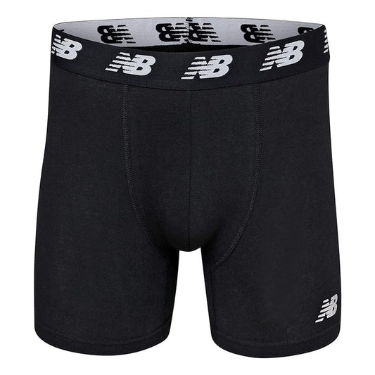 Boxer New Balance De 12,7 Cm Paq 4 Negro B07yym84bn