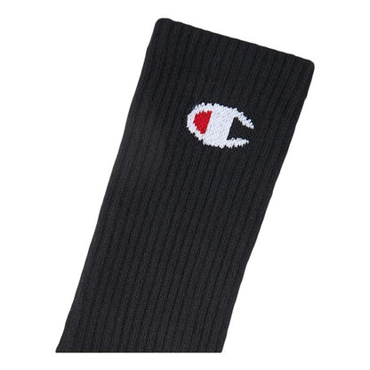 Calceta Tobillera Champion 6 Pares Color Negro Original