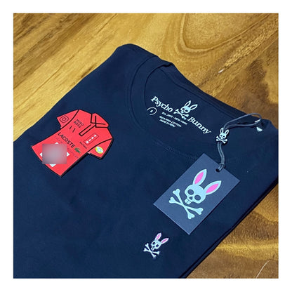 Playera Psycho Bunny Basica Original Negro