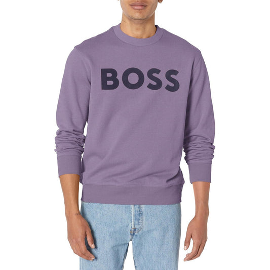 Sudadera Boss Con Cuello Redondo Felpa Francesa Purpu50487