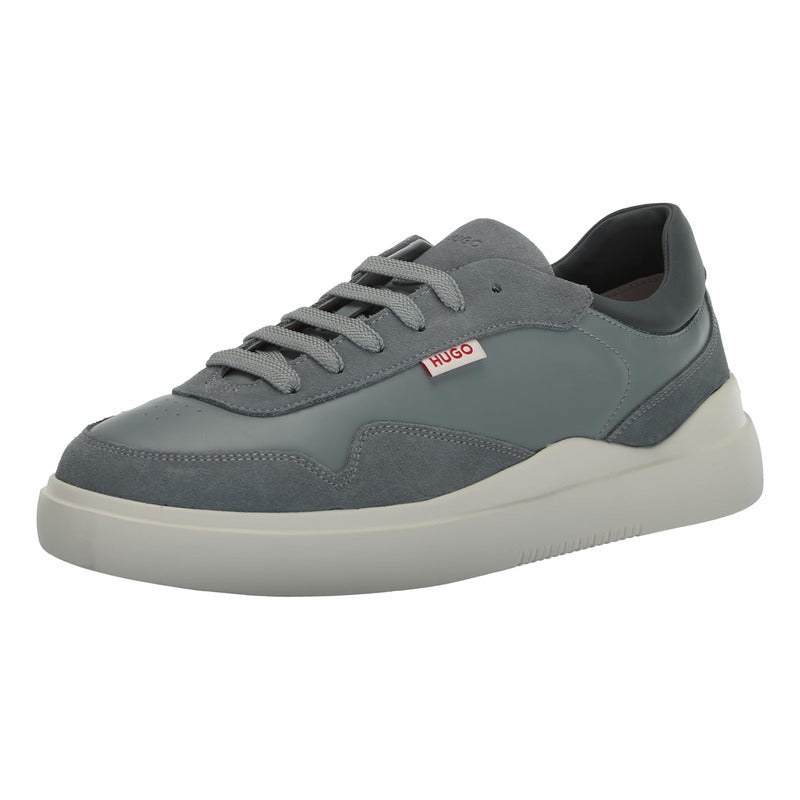 Tenis Hugo Men's Blake Cupsole Smooth Sneakers Cement B0c522